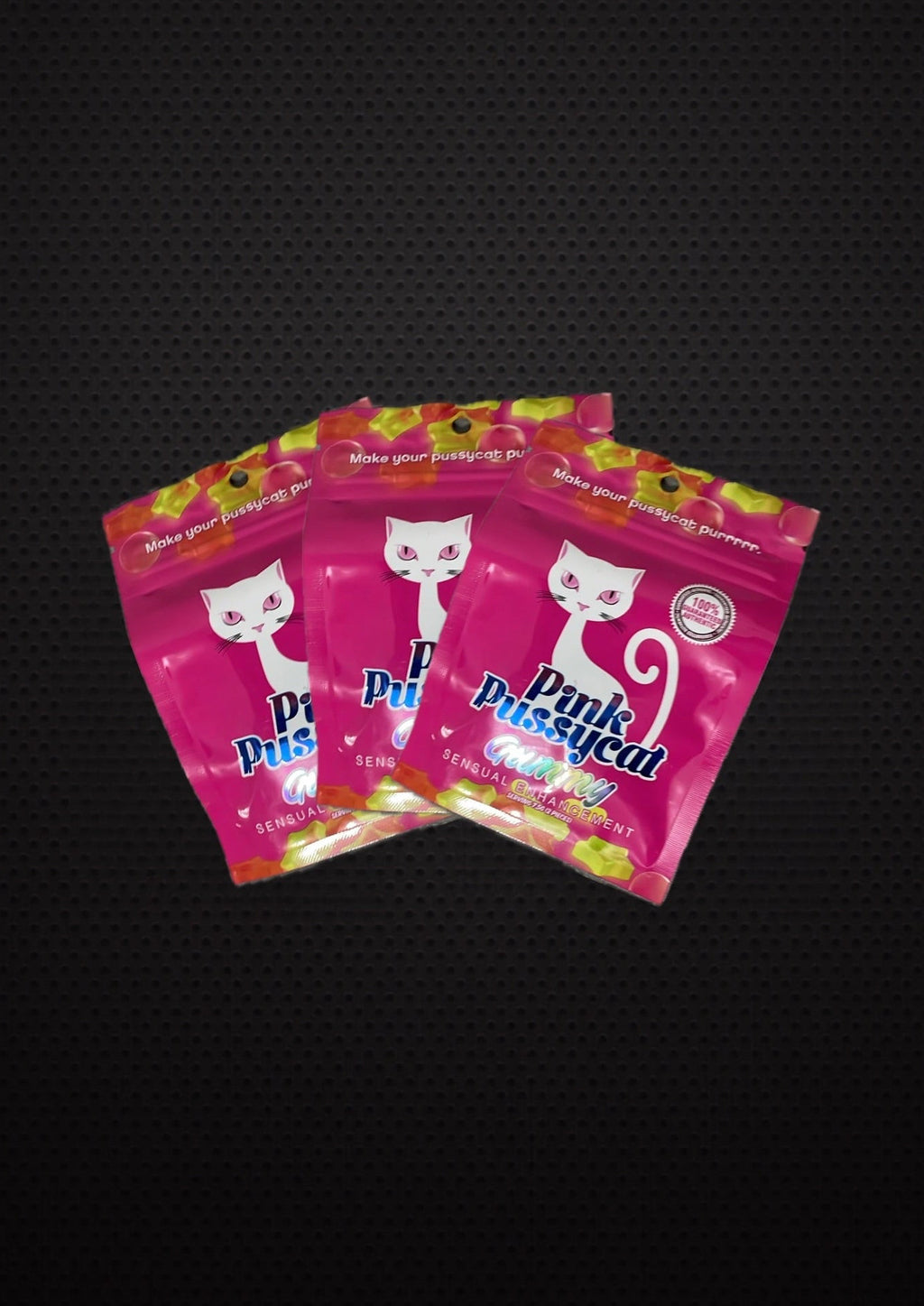 Pink Gummie Pack -(24 sobres con 2 gomitas cada sobre)