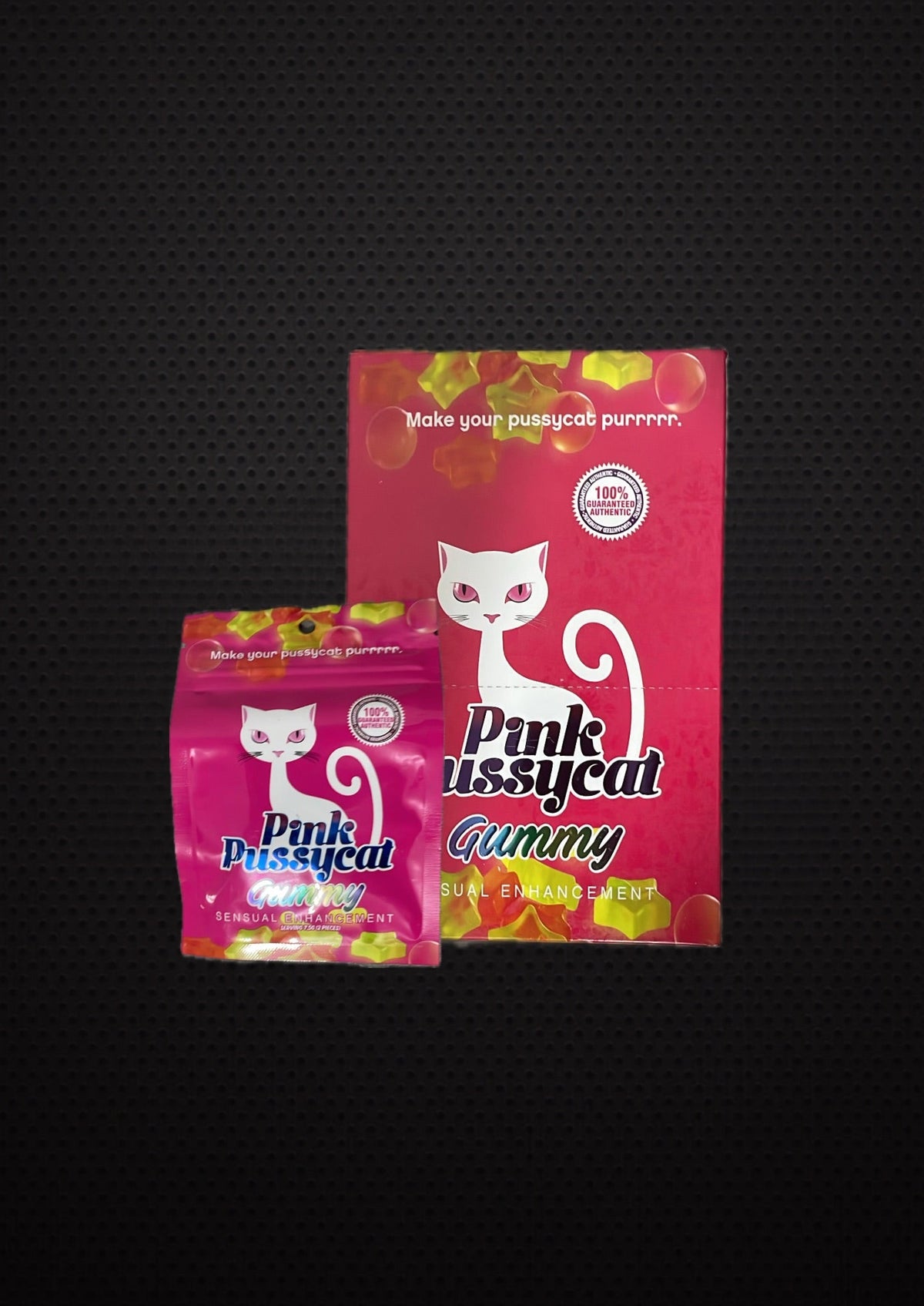 Pink Gummie Pack -(24 sobres con 2 gomitas cada sobre)