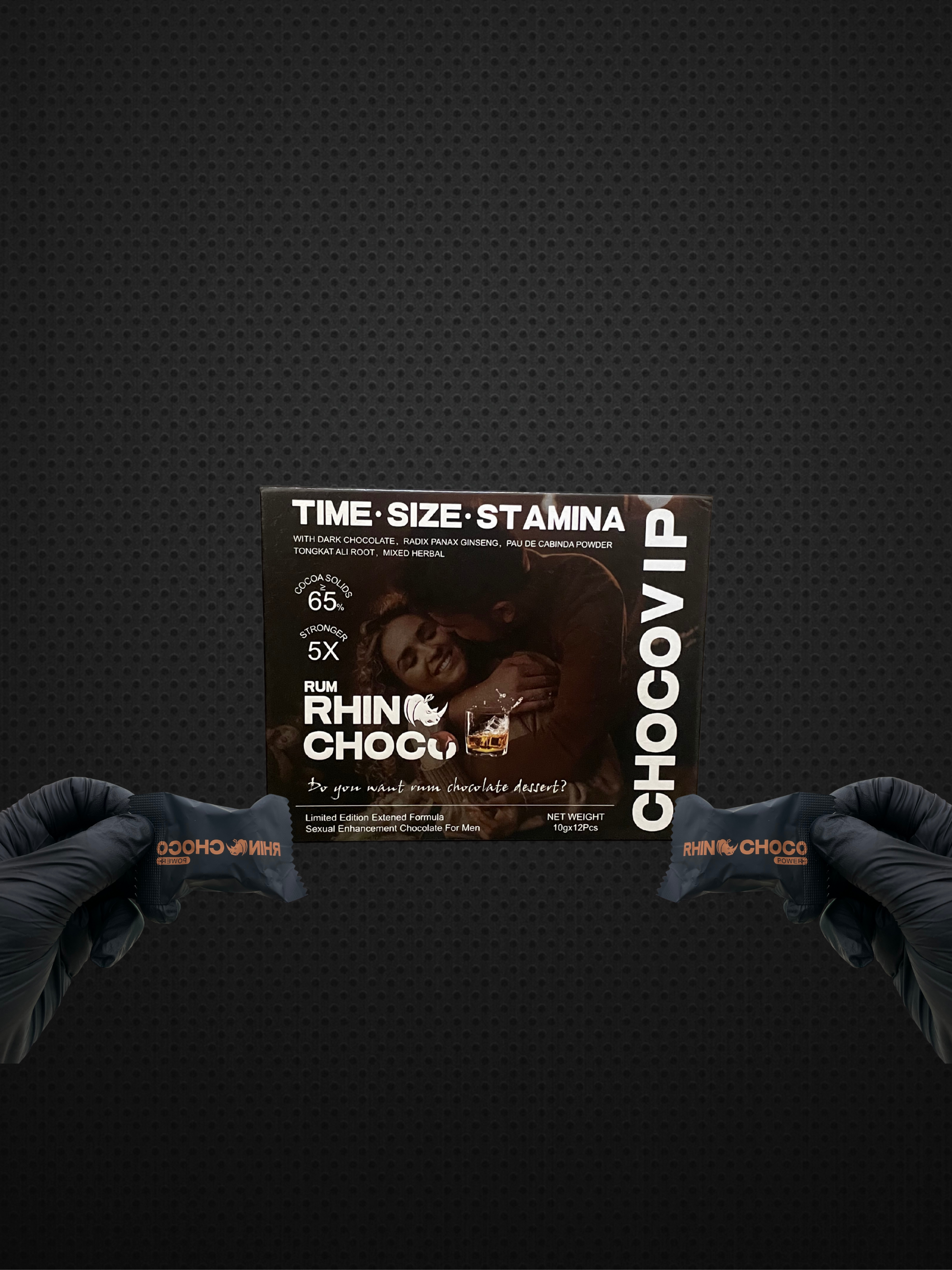 Caja RhinoChoco VIP (12 sobres )